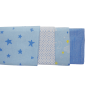 Blue Four Pack Receiving Blanket - 4 Pack
