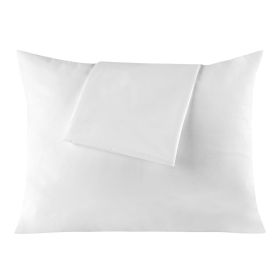 Pillow Protectors with Hidden Zipper Standard 4 Pack Dust & Stain Proof